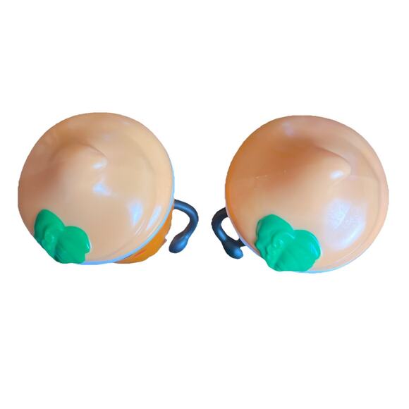 2025 Wendy's Frosty Frights Orange Ice Patch Lot Of 2 Figures Only, Kidcore Fun - Picture 6 of 7